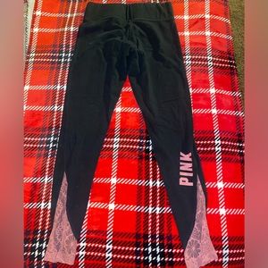 vs PINK yoga leggings